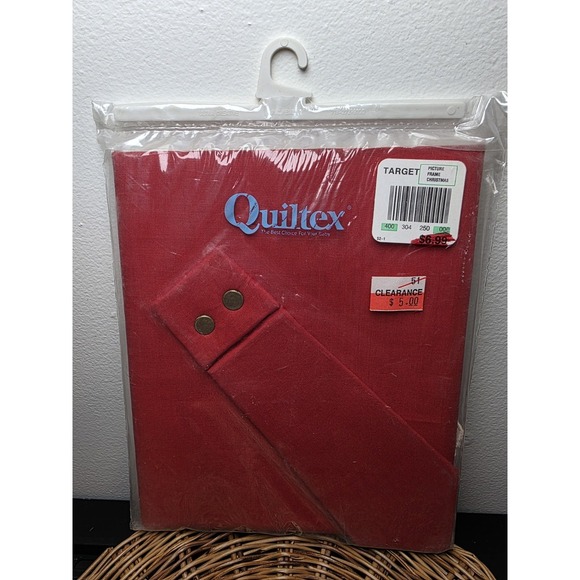 Quiltex Baby's First Christmas photo frame 4" x 6" pho - Picture 2 of 2